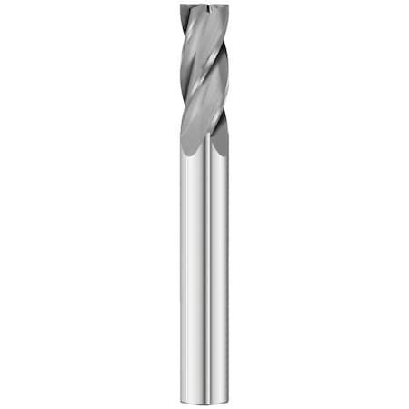 4-Flute - 30° Helix - 3200 GP End Mills, RH Spiral, Square, Extra-Long, 1/2